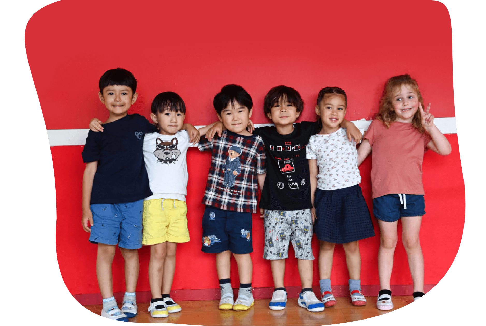 くにたちキッズインターナショナルのこどもたち